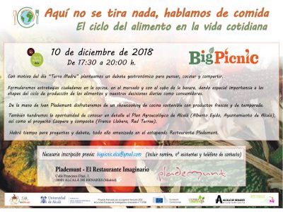 Convocatoria Café científico BigPicnic
