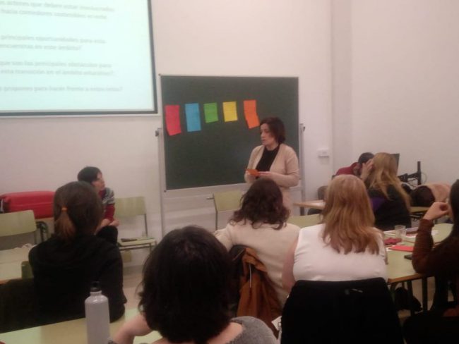 Jornada técnica sobre transición a la sostenibilidad alimentaria Jornada técnica sobre transición a la sostenibilidad alimentaria