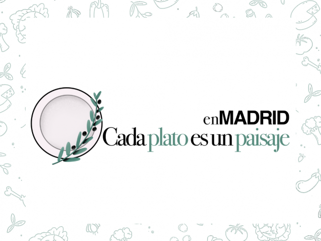 Logotipo proyecto «En Madrid, cada plato es un paisaje» Logotipo