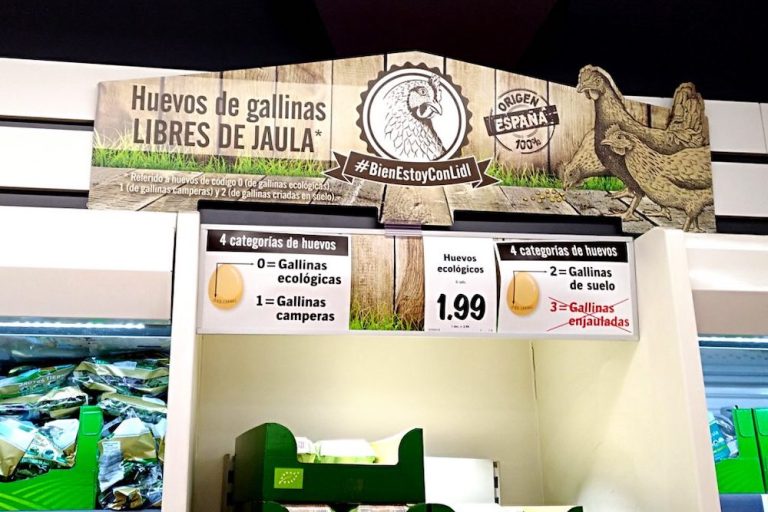 Categorías de huevos