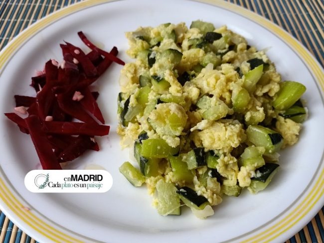 Receta de Zarangollo murciano