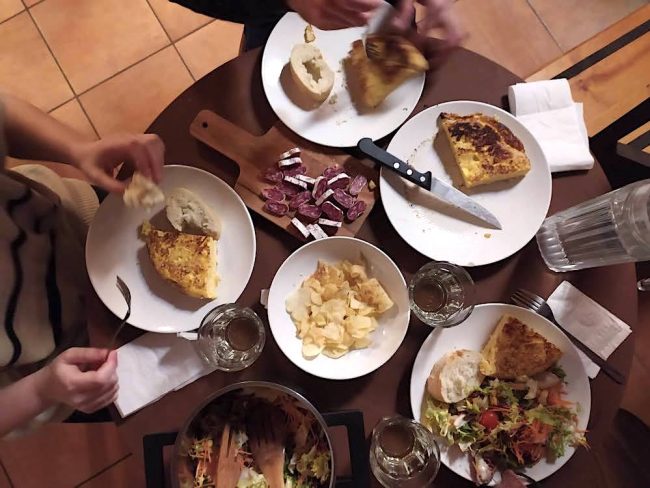 Cena de picoteo Picoteo sano