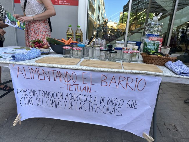 Alimentando el barrio