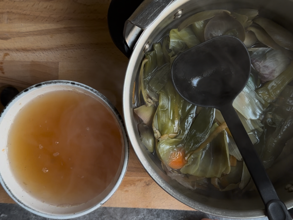 caldo de verduras