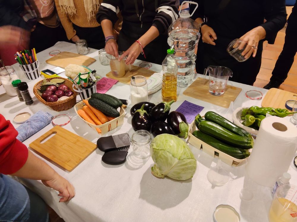 Taller encurtidos contra el desperdicio