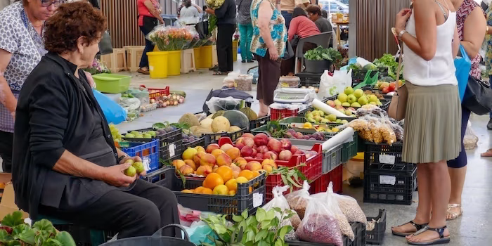 Mercado local. Portugal.