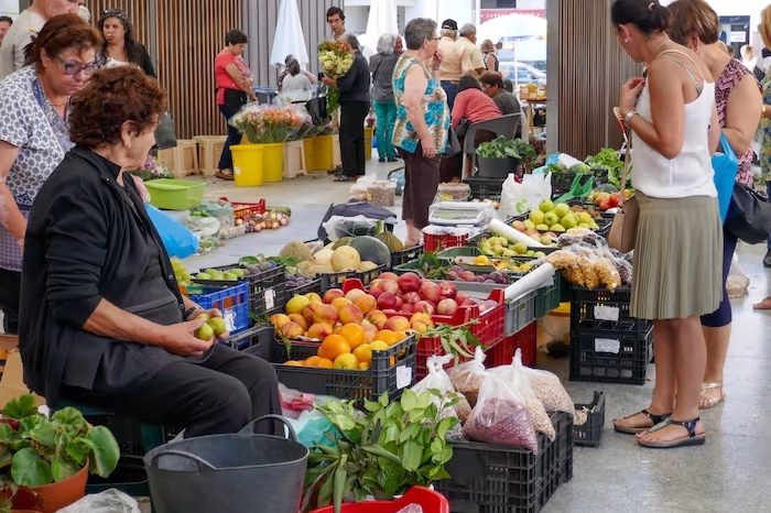 Mercado local. Portugal.