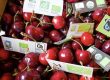 Cerezas con diferentes certificaciones